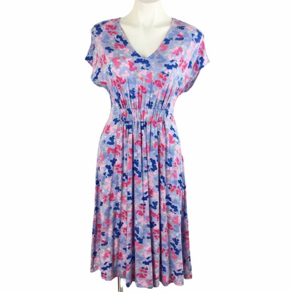 Joules Dresses & Skirts - Joules Finola Dress Jersey Gathered Waist Floral